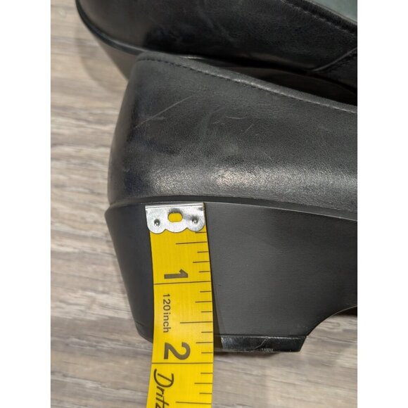 Dansko Tamara Womens Clog Size EU 39 - US 8.5-9 Buckle Black Leather Comfort - Picture 9 of 16